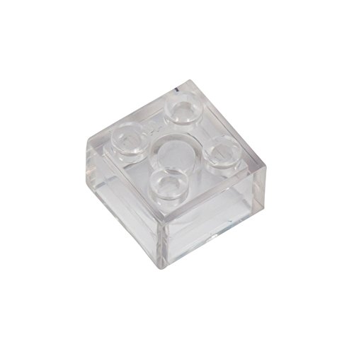 Q-BRICKS Beutel 250Stck. Bausteine 2x2 Transparent 920 von Q-BRICKS