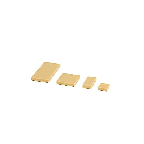 Q-Bricks Fliesen (1x1,1x2,2x2,2x4) sandgelb 595 /Beutel 1000 STK. von Q-Bricks