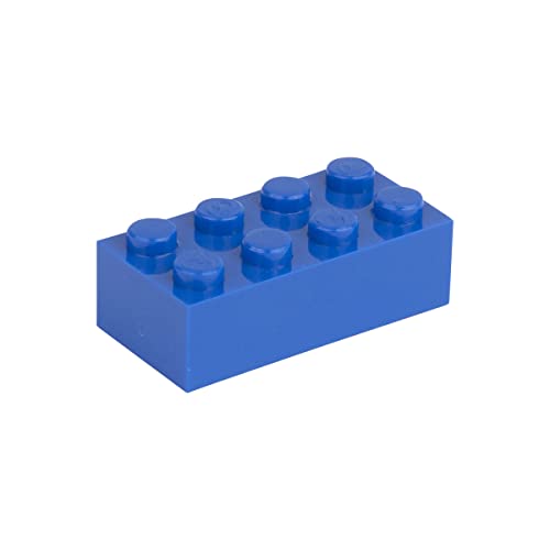 Q-Bricks Bausteine Classic – 500 Stück Basic Steine 2x4 Noppen, Kompatibel mit gängigen Marken, Ideal für Kreative Bauen (Himmelblau) von Q-Bricks