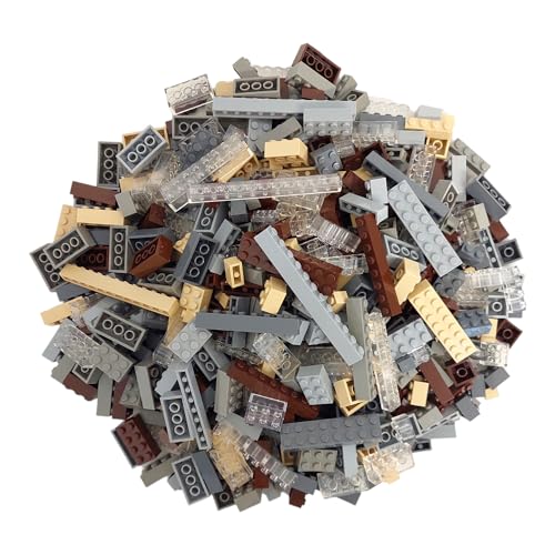 Bausteine Set mit 650 Stück im Koffer – Building Set, Grundbausteine – Kompatibel mit Lego Classic, Steine Classic 2x4,1x4,2x2,1x2,1x1 1x12,2x8,1x8, 2x3 von Q-Bricks