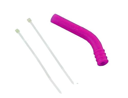 Q Model QM/129-1PK Silikon-Abgaskrümmer, Rosa, One Size Q Model QM/129-1PK Silikon-Abgaskrümmer, Rosa, One Size von Q Model