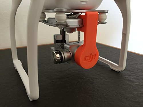DJI Phantom 3 Standard Gimbal Lock & Lens Cover von Action Retail von Q P Quality Printing 3D