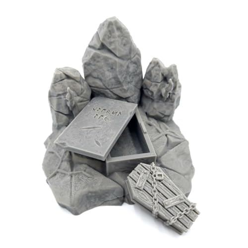 QP3D Fantasy Grave Rocks, Streugelandschaft für Tischplatte und RPG, 28–32 mm, Miniaturen, Kriegsspiele, Requisiten DND D&D, 3D-gedruckt und bemalbar QP3D Fantasy Grave Rocks, Streugelandschaft für Tischplatte und RPG, 28–32 mm, Miniaturen, Kriegsspiele, Requisiten DND D&D, 3D-gedruckt und bemalbar von Q P Quality Printing 3D
