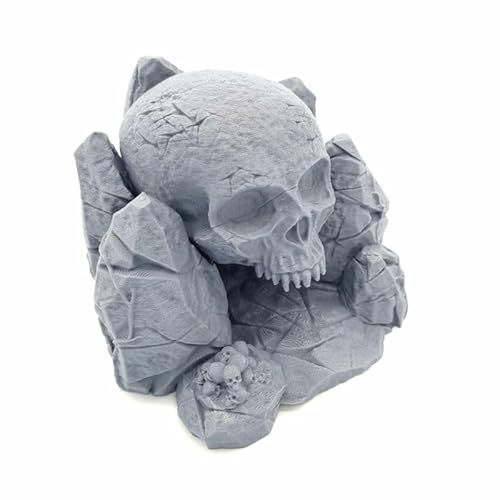 QP3D Fantasy Skull Rocks – Geländelandschaft für Tischplatte und RPG, 28–32 mm, Miniaturen, Kriegsspiele, Requisiten DND D&D, 3D-gedruckt und bemalbar QP3D Fantasy Skull Rocks – Geländelandschaft für Tischplatte und RPG, 28–32 mm, Miniaturen, Kriegsspiele, Requisiten DND D&D, 3D-gedruckt und bemalbar von Q P Quality Printing 3D