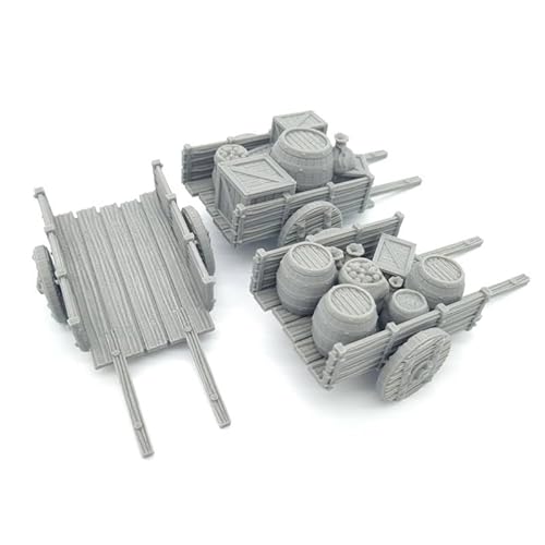 QP3D - Händlerwagen mit Kisten und Fässern, Streugelände, Fantasy-Holzwaren für Tischlandschaft und Rollenspiel, 28–32 mm, Miniaturen, Kriegsspiel-Requisiten, DND D&D, 3D-gedruckt und bemalbar QP3D - Händlerwagen mit Kisten und Fässern, Streugelände, Fantasy-Holzwaren für Tischlandschaft und Rollenspiel, 28–32 mm, Miniaturen, Kriegsspiel-Requisiten, DND D&D, 3D-gedruckt und bemalbar von Q P Quality Printing 3D