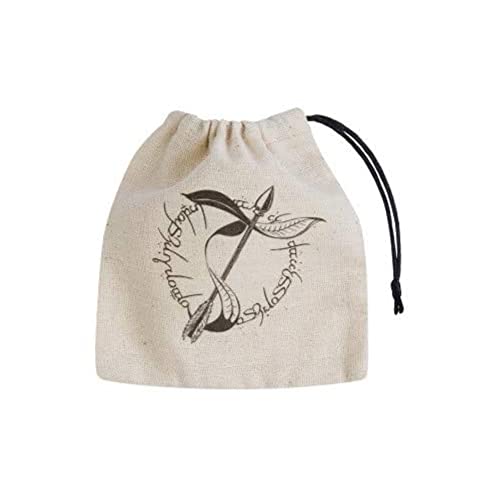 Q-Workshop ELV41 - Elvish Beige & Black Basic Dice Bag Q-Workshop ELV41 - Elvish Beige & Black Basic Dice Bag von Q Workshop