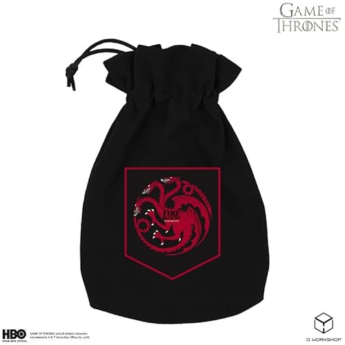Q-Workshop Game of Thrones. Targaryen Dice Pouch Q-Workshop Game of Thrones. Targaryen Dice Pouch von Q Workshop
