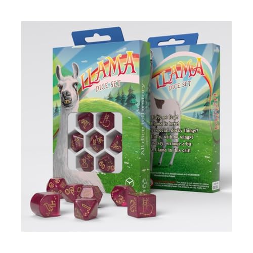 Q-Workshop Llama Dice Set: Puffy, Nicht Zutreffend von Q Workshop