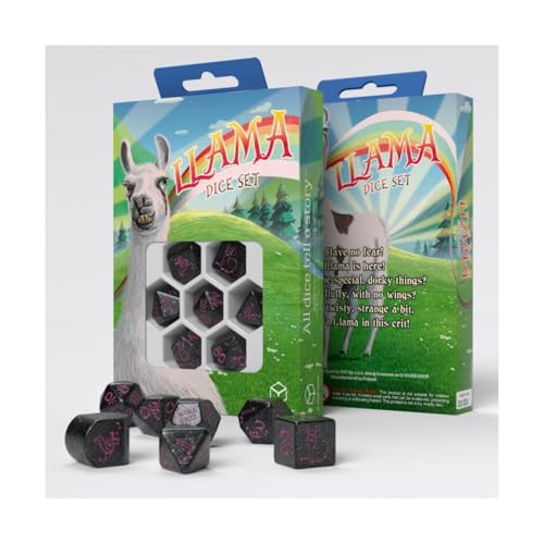 Q-Workshop Llama Dice Set: Spitty von Q Workshop