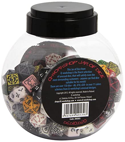 Q-Workshop MIX03 - Jar of Dice #1 (150 Stk.) von Q Workshop