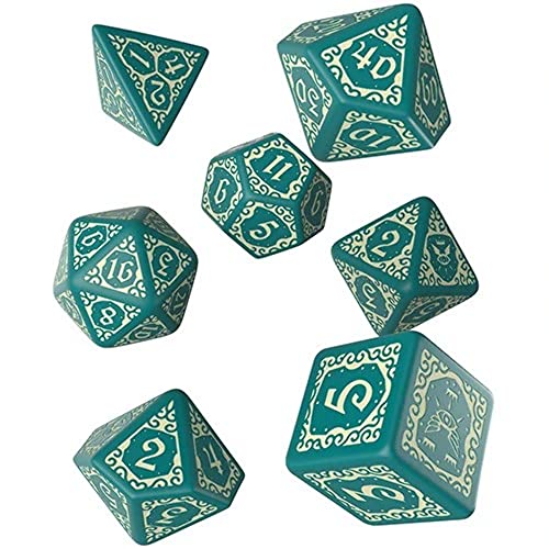 Q-Workshop PAS94 - Pathfinder Agents of Edgewatch Dice Set (7) von Q Workshop