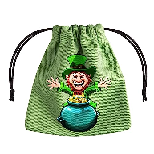 Q-Workshop QWOBSTP1 Lucky Green Dice Bag - Pot of Gold von Q Workshop