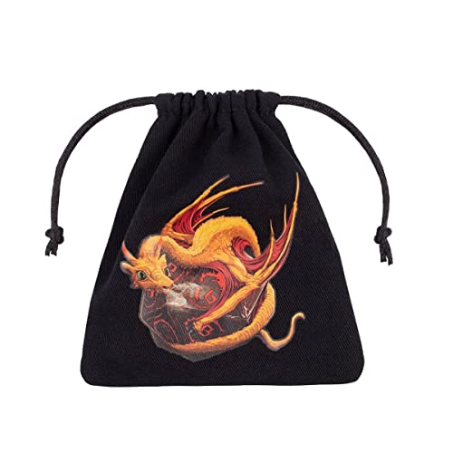 Q-Workshop QWODRA17 Dragon Black & adorable Dice Bag Q-Workshop QWODRA17 Dragon Black & adorable Dice Bag von Q Workshop