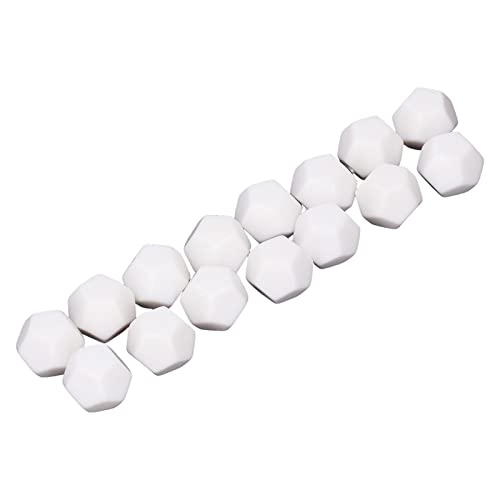 QANYEGN 30pcs 12 -seitig -Blanks Würfel, Kunststoff schreiben über das Unterrichten von Würfeln, Cubes Polyedralwürfel Kit für Unterhaltung Bildung 2.2cm Weiß QANYEGN 30pcs 12 -seitig -Blanks Würfel, Kunststoff schreiben über das Unterrichten von Würfeln, Cubes Polyedralwürfel Kit für Unterhaltung Bildung 2.2cm Weiß von QANYEGN