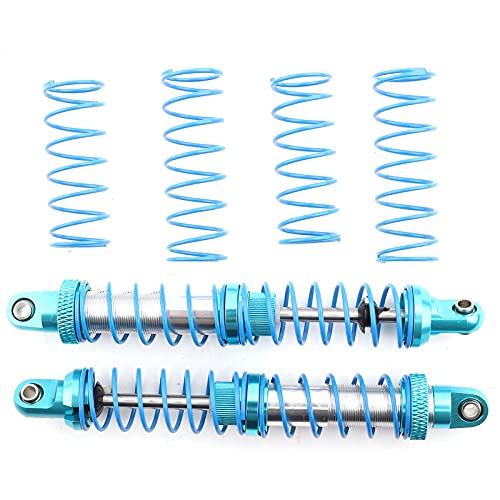 QANYEGN Adjustable Metal Shock Absorber Damper, Shock Absorber Oil Damper for SCX10, and D90 1/10 Scale RC Crawler Car (70 mm) (80 mm) (90 mm) (100 mm) von QANYEGN