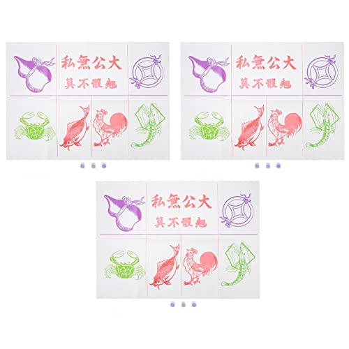 QANYEGN Carving Fish Shrimp Crab Dice Game Board, chinesische traditionelle Glücksspiel -Set, weiße runde Eck Würfel Interaktive Spiele QANYEGN Carving Fish Shrimp Crab Dice Game Board, chinesische traditionelle Glücksspiel -Set, weiße runde Eck Würfel Interaktive Spiele von QANYEGN