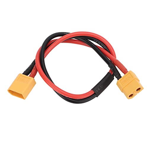 QANYEGN XT60 Anschlussstecker -Verlängerungskabel, Verlängerungskabel männlich an weiblichem XT60 Bleikabel 14AWG Ladezubehör für Spielzeugmodell QANYEGN XT60 Anschlussstecker -Verlängerungskabel, Verlängerungskabel männlich an weiblichem XT60 Bleikabel 14AWG Ladezubehör für Spielzeugmodell von QANYEGN