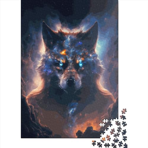 1000 Galactic Prowl Puzzles für Erwachsene, Jugendliche und Holzpuzzle, Familienspiele, 1000 Teile (38 x 26 cm) von QASEYIPV
