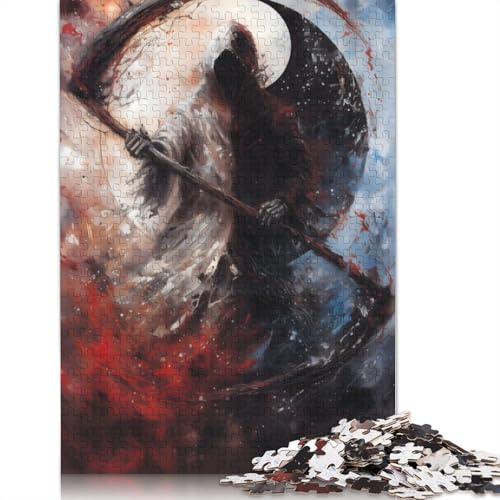 1000 Teile „Deaths Embrace“-Puzzle, Schwierigkeitsgrad, Lernspiele, Spielzeug, 1000 Teile (75 x 50 cm) von QASEYIPV