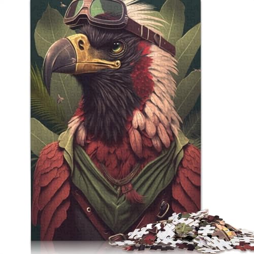 1000 Teile Adler Kunst Puzzle Erwachsene Halloween Geschenk Pädagogisches Lernspielzeug 1000 Teile (75x50cm) von QASEYIPV