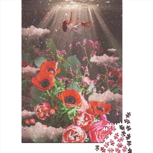 1000 Teile "Eintauchen in Schönheit" für Erwachsene, Halloween-Geschenk, Erwachsenenpuzzle, Heimdekoration, 1000 Teile (75 x 50 cm) von QASEYIPV