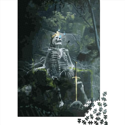 1000 Teile Hohlkrone Puzzle Quadratische Erwachsene Puzzle Holzpuzzle Home Decor Spielzeug 1000 Teile (75x50cm) von QASEYIPV