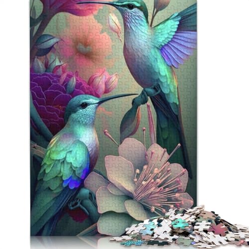 1000 Teile Papagei Puzzle für Erwachsene, Halloween-Geschenk, Lernspielzeug, 1000 Teile (75 x 50 cm) von QASEYIPV