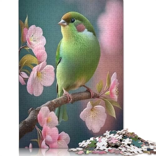 1000 Teile Papagei Puzzle für Erwachsene, Holzpuzzle, Halloween-Geschenke, Puzzles für Erwachsene, Lernspiel, Herausforderung Spielzeug, 1000 Teile (75 x 50 cm) von QASEYIPV