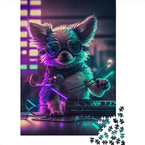 1000 Teile Puppenpuzzle für Erwachsene, Puzzle für Erwachsene, Halloween-Geschenk ab 14 Jahren, 1000 Teile (38 x 26 cm) von QASEYIPV