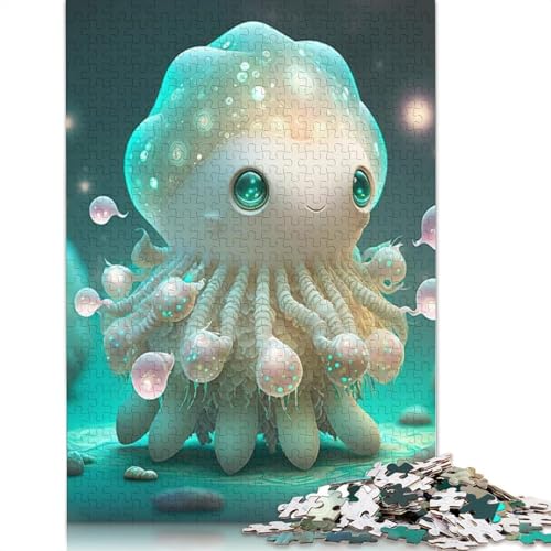 1000 Teile Puzzle Niedliche Monster für Erwachsene Teenager Holzpuzzle Weihnachtsgeschenke 1000 Teile (75x50cm) von QASEYIPV