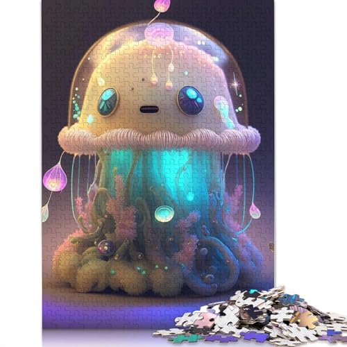 1000 Teile Süße Monster Puzzle für Erwachsene, 1000 Teile (38 x 26 cm) Papier Lernspiel für Erwachsene Teenager von QASEYIPV