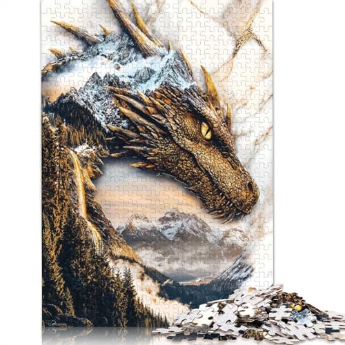 1000-teiliges Papierpuzzle „Crown of The Highlands“ für Erwachsene, Puzzle, Lernspiel, Herausforderungsspielzeug, 1000 Stück (75 x 50 cm) von QASEYIPV