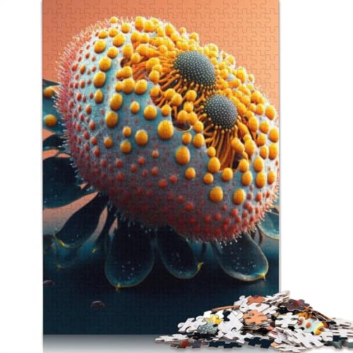 1000-teiliges Puzzle für Erwachsene, exotische Früchte, Lernspiel, 1000 Teile (38 x 26 cm) von QASEYIPV