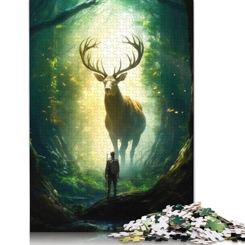 Betreffname> Puzzle 1000 Teile für Erwachsene, Papier, Lernspiel, Herausforderungsspielzeug, 1000 Teile (75 x 50 cm) von QASEYIPV