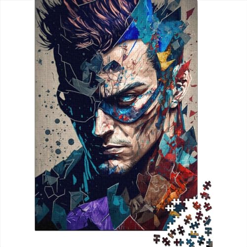 Broken Hero Holzpuzzle für Erwachsene, 1000 Teile, Lernspiel für Jugendliche, 75 x 50 cm von QASEYIPV