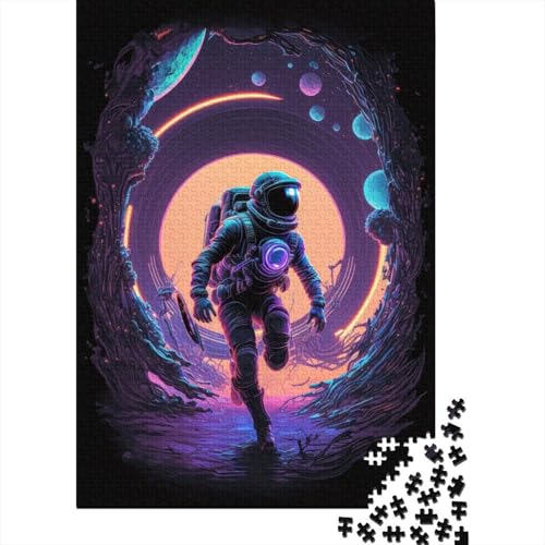 Cosmic Explorer Puzzle, 1000 Teile, für Erwachsene, Jugendliche ab 12 Jahren, 1000 Teile (38 x 26 cm) < von QASEYIPV