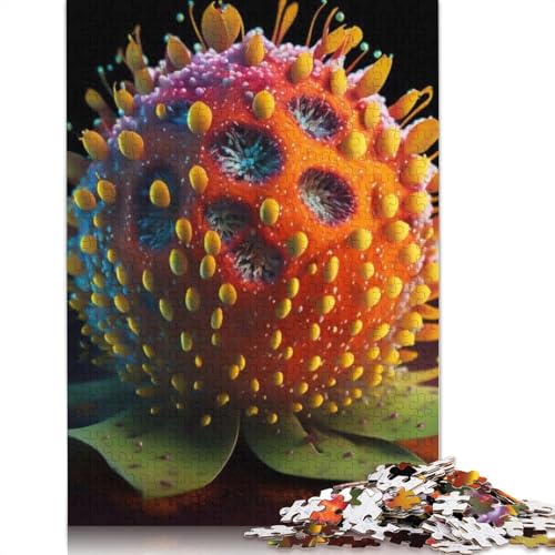 Exotische Obstpuzzle für Erwachsene und Jugendliche, 1000 Teile (75 x 50 cm) von QASEYIPV