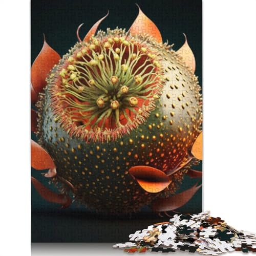 Exotisches Obst Puzzle für Erwachsene, 1000 Teile Puzzle für Jugendliche ab 12 Jahren, Geschenke für Heiligabend, 1000 Teile (38x26cm) von QASEYIPV