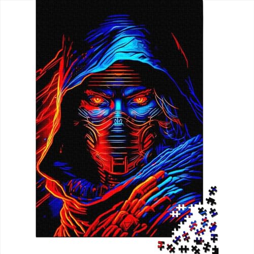 Face Fantasy2 Puzzle für Erwachsene, 1000 Teile, für Jugendliche ab 12 Jahren, Weihnachtsgeschenk, 1000 Teile (38 x 26 cm) von QASEYIPV