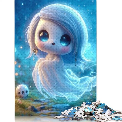 Halloween-Puzzle, 1000 Teile, für Erwachsene und Jugendliche, aus Holz, 1000 Teile (75 x 50 cm) von QASEYIPV