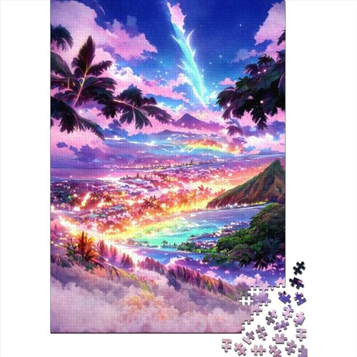 Hawaii-Archipel-Puzzle für Erwachsene, 1000 Teile (38 x 26 cm) von QASEYIPV