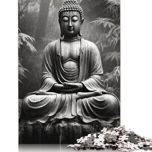 Holzpuzzle, 1000 Teile, für Erwachsene und Jugendliche, Buddha, Dekoration für Zuhause, 75 x 50 cm. Holzpuzzle, 1000 Teile, für Erwachsene und Jugendliche, Buddha, Dekoration für Zuhause, 75 x 50 cm. von QASEYIPV