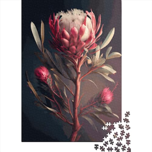 Kreatives quadratisches Puzzle, 1000 Teile, Warratahs Beauty für Erwachsene, Holzpuzzle, Lernspiel für Erwachsene, 38 x 26 cm Kreatives quadratisches Puzzle, 1000 Teile, Warratahs Beauty für Erwachsene, Holzpuzzle, Lernspiel für Erwachsene, 38 x 26 cm von QASEYIPV
