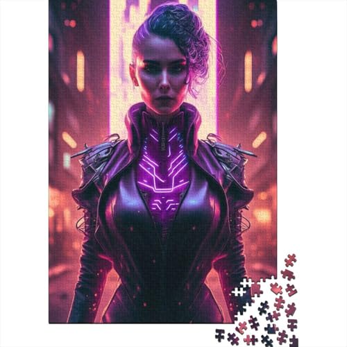 Mechanisches Kriegerpuzzle, 1000 Teile, für Erwachsene ab 14 Jahren, 1000 Teile (75 x 50 cm). von QASEYIPV