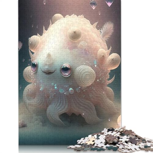 Monster Puzzle für Erwachsene und Jugendliche, Familienspiel, 1000 Teile (75 x 50 cm) von QASEYIPV