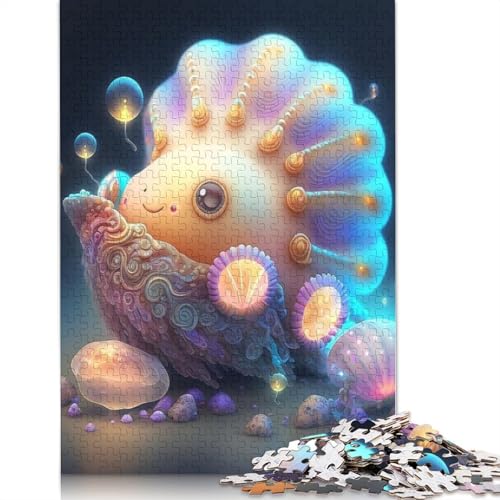 Monster Puzzle für Erwachsene und Jugendliche, Familienspiel, 1000 Teile (75 x 50 cm) von QASEYIPV