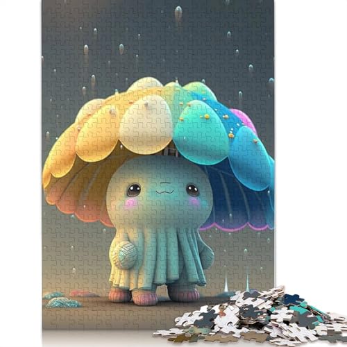 Niedliche Monster Puzzle für Erwachsene, 1000 Teile, Puzzle für Erwachsene und Jugendliche ab 12 Jahren, Geschenke für Heiligabend, 1000 Teile (38 x 26 cm) von QASEYIPV
