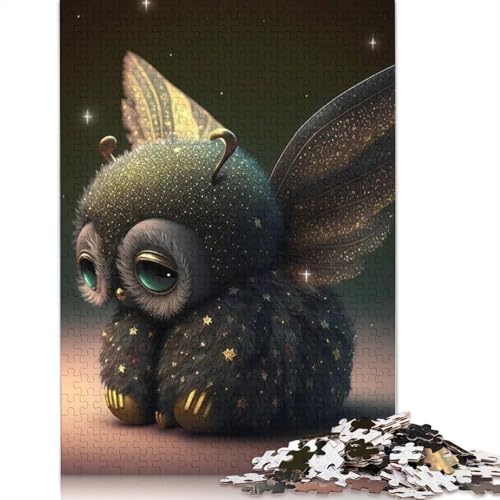 Niedliche Monster Puzzle für Erwachsene, 1000 Teile Puzzle für Erwachsene und Jugendliche, Familienspiel, 1000 Teile (75x50cm) von QASEYIPV