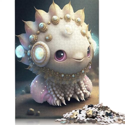 Niedliche Monster Puzzle für Erwachsene, 1000 Teile Puzzle für Erwachsene und Jugendliche, Familienspiel, 1000 Teile (75x50cm) von QASEYIPV