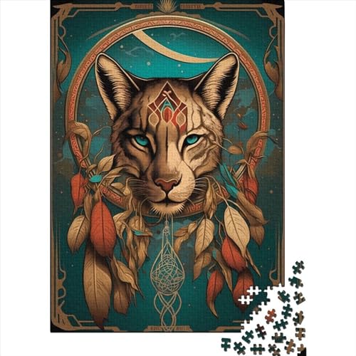 PUMA Natives Puzzle für Erwachsene Puzzle Holz Teenager Geschenke Wohnkultur Puzzle Spielzeug 1000 Teile (75x50cm) von QASEYIPV